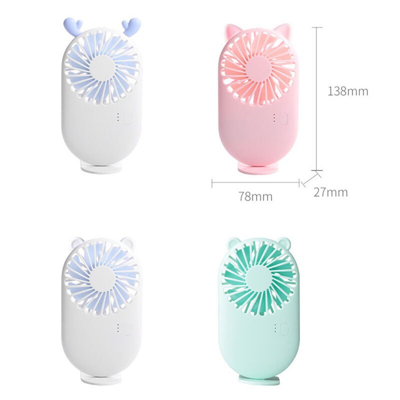 Usb-gränssnitt mini elektrisk bärbar hålla små fläktar originalitet leksaker student utomhus bärbar liten elektrisk elektrisk fläkt