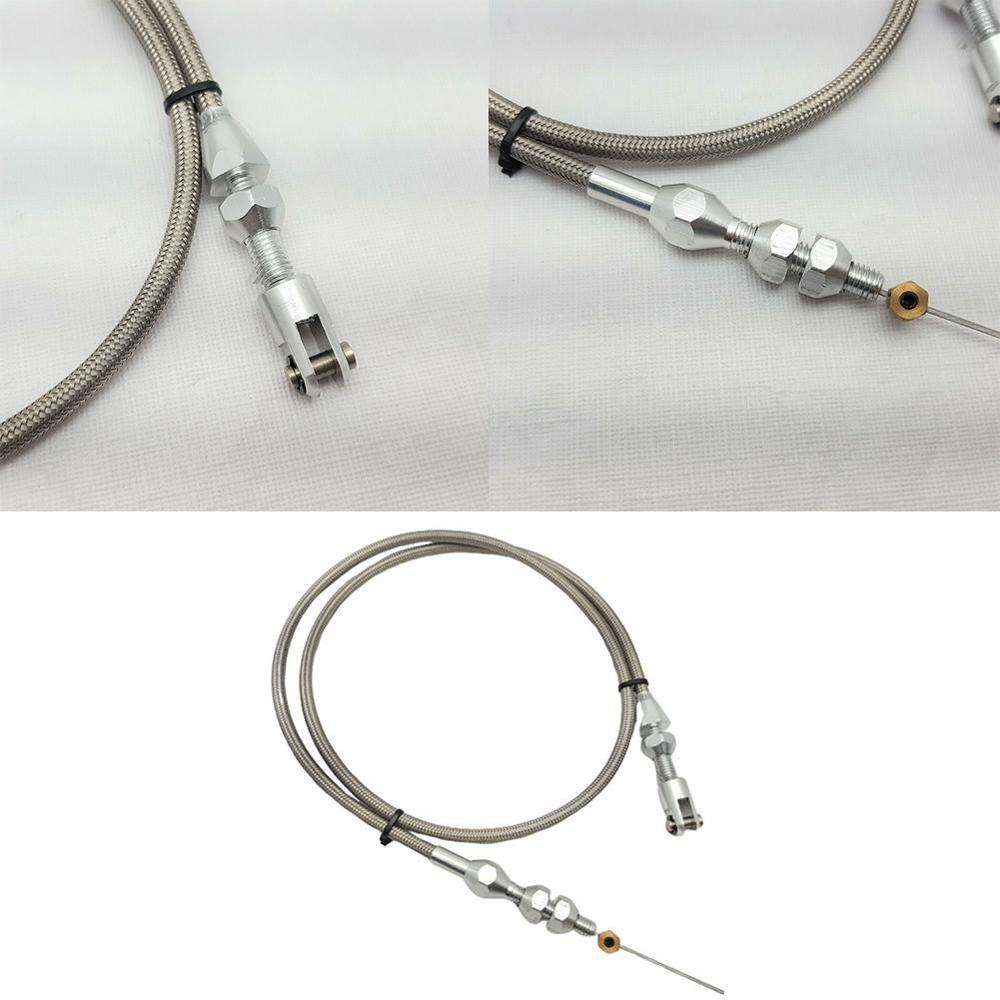 Automatic Transmission Detent Cable Stainless Braided Kickdown Plymouth Detent Throttle Gas Cable Dodge For Chrysler Cable S3N5