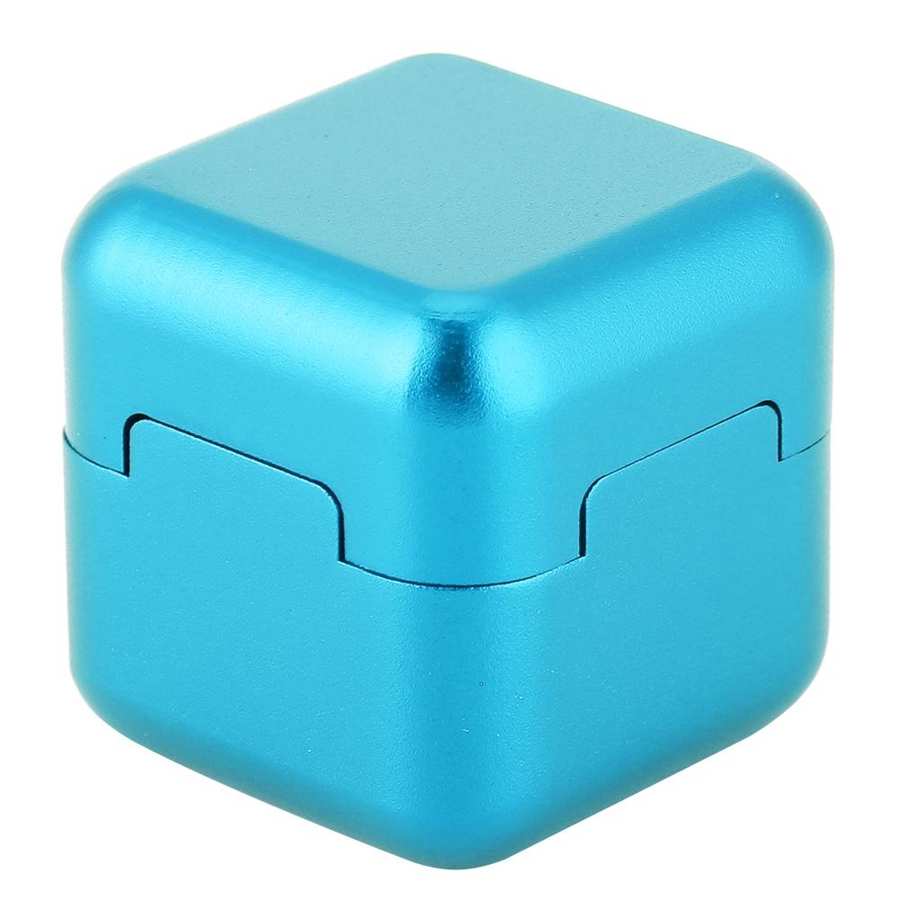 Draagbare magnetische krijtdrager voor biljart, pool en biljartkrijt van aluminium: Blauw