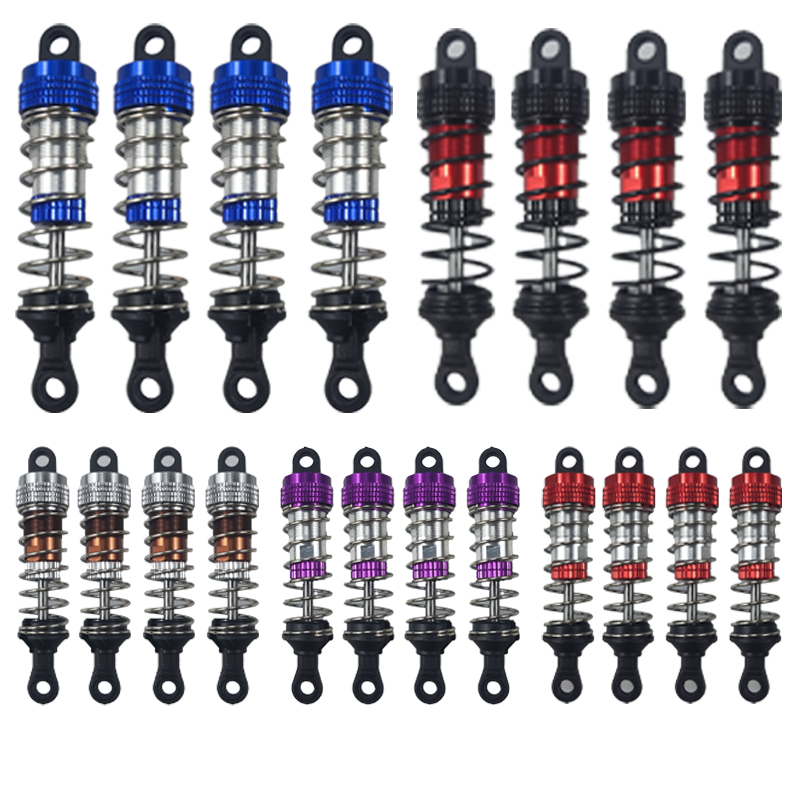 Amortiguador mejorado para SCY 16101 16102 Pro Wltoys 124008 124017 MJX Hyper Go 16207 16208 16210 14301 14210 Coche RC