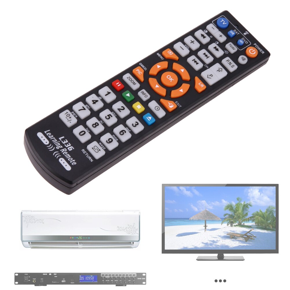 42 keys IR Remote Control Controller ABS Plastic Copy Smart Learning With Learn Function For TV CBL DVD SAT VCR HI-FI Universal