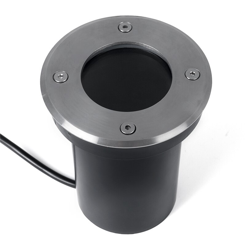 LED In-ground Light AC220V Buried Lights GU10 Waterproof IP67 Outdoor Recessed Spot Ground Lamp Underground Floor Lamps: Round