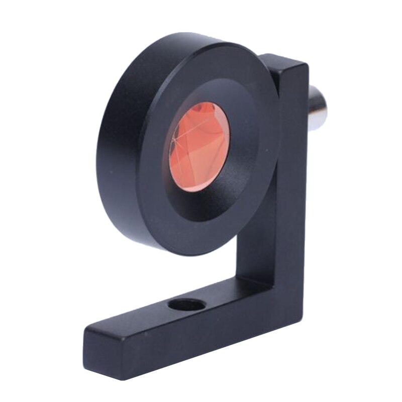 N0HB Mini Prism Surveying 90 degree Tunnel Prism Right Angle Prism L Bar Copper-Coated Mini Prism Fitting for Total Station