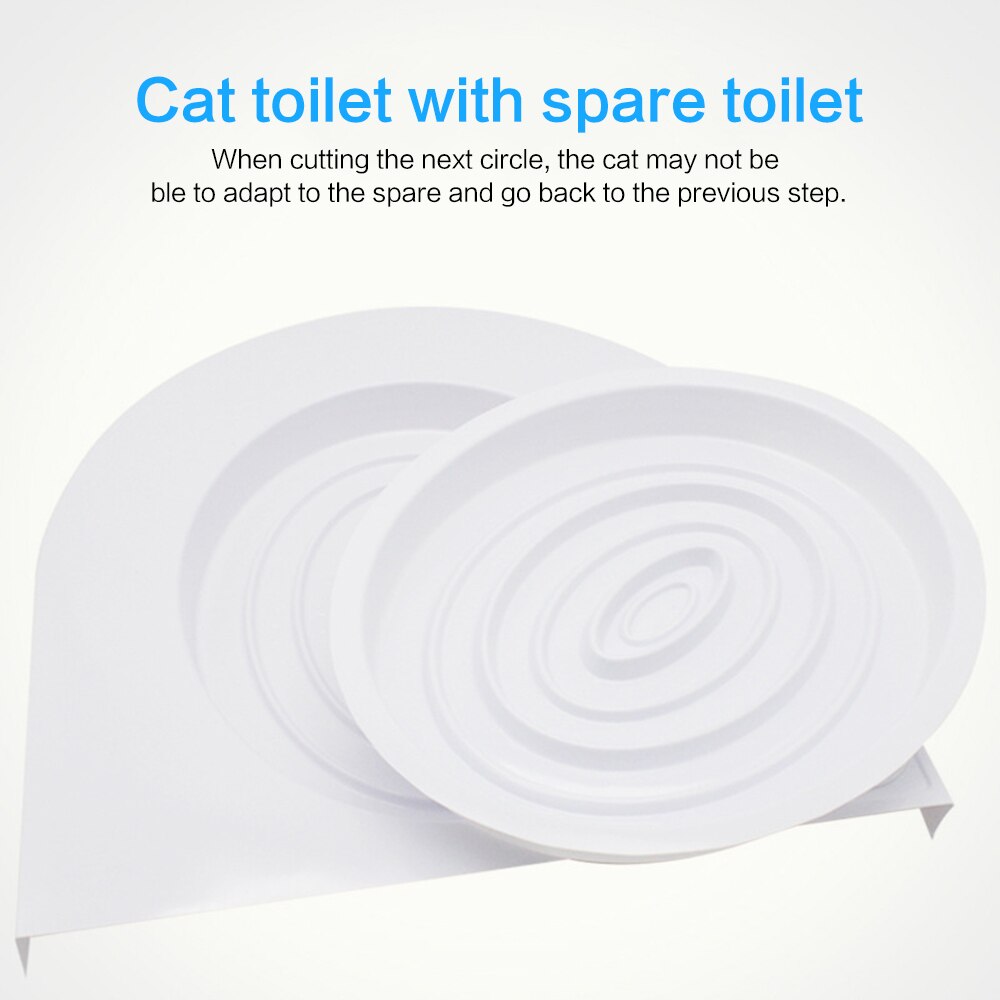 Cat Training Toilet Seat Cat Toilet Training Kit Kitten Litter Free Trainer Cat Sand Tray Mat Toilet Pet Trainer Toilet Device