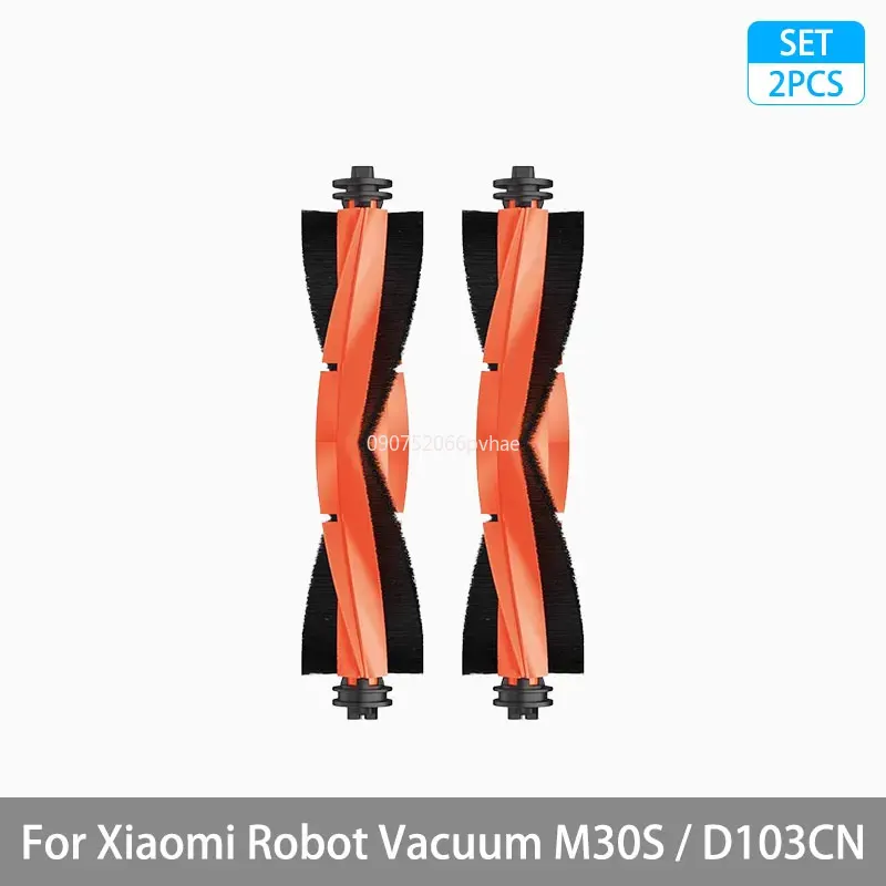 Piezas de repuesto para Robot aspirador Xiaomi Mijia M30S D103CN, consumibles, Cepillo Lateral principal, filtro Hepa, paño de mopa, bolsa de polvo, accesorios: plum