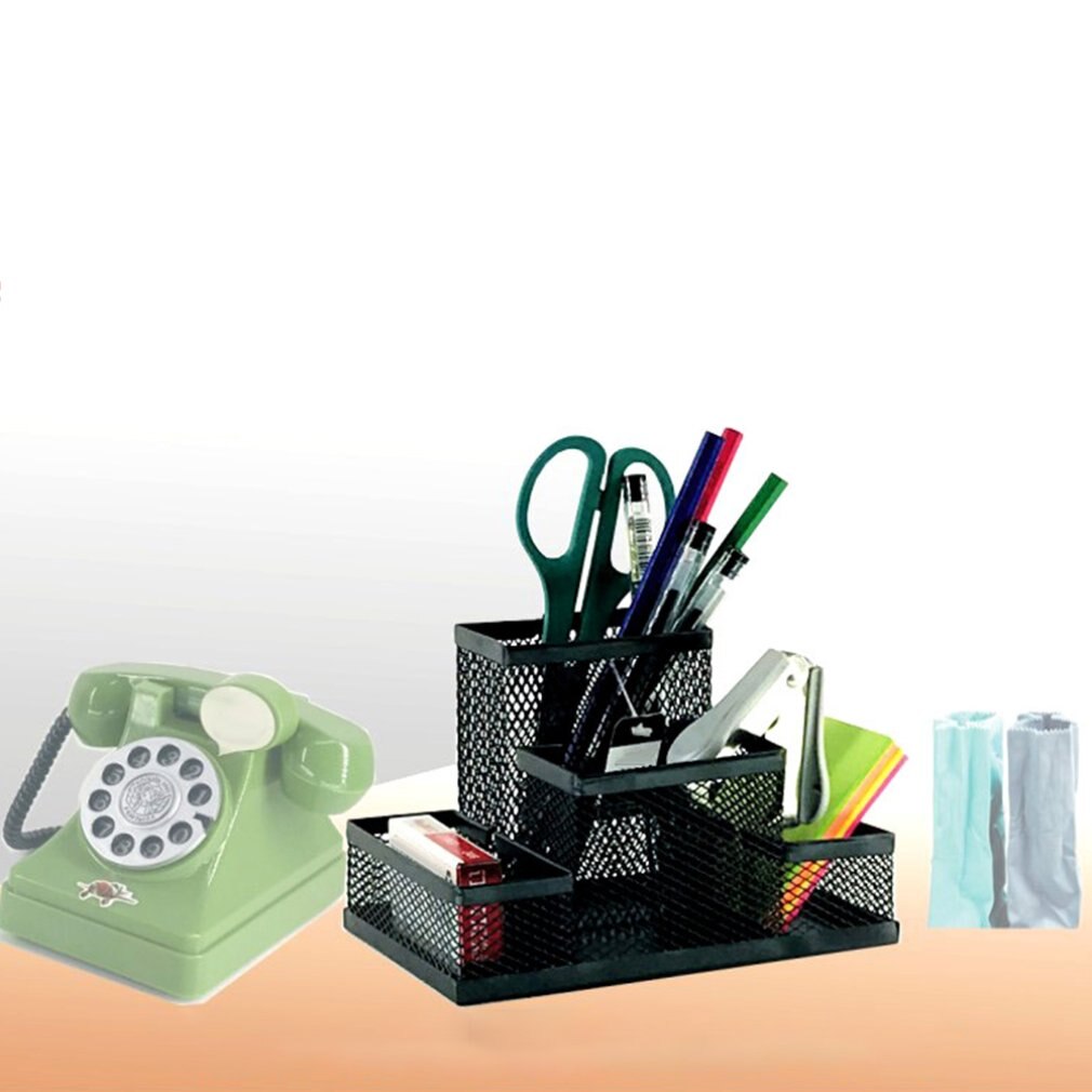 Anti-Adhesion Wire Four-In-One Combination Pen Holder Does Not Rust X8004S Full Hollow