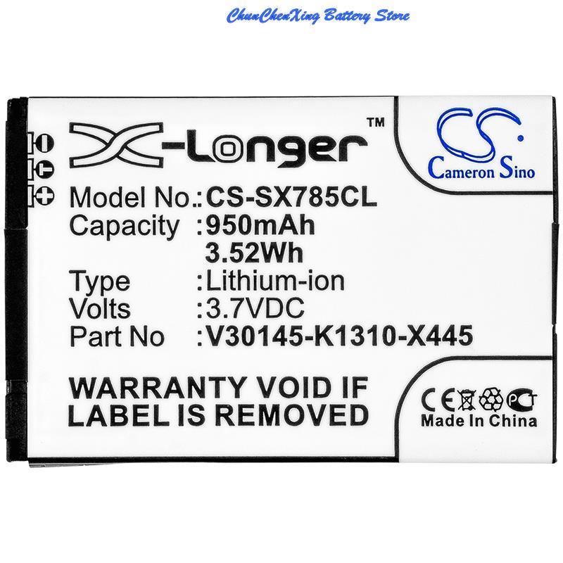 Cameron Sino 830mAh/950mAh Battery for Unify SL4,SL5,WL3, For Siemens Gigaset SL78H,SL780,SL785,SL788,SL400,SL400A,SL400H: 950mAh