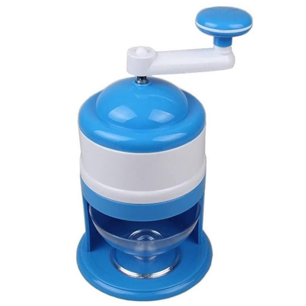 1PC Mini hand-crushed ice machine home ice-cream machine Crusher hand-cranked ice Ice grinder Shaver cotton children's J8U5
