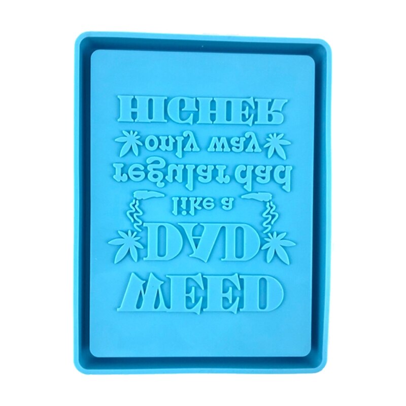 Rolling Tray Epoxy Resin Mold Jewelry Storage Holder Silicone Mould DIY Crafts Serving Plate Decorations Casting Tool: 4