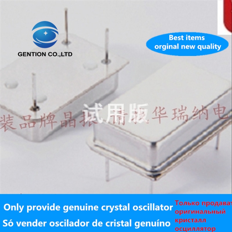 2x 1.000 MHz Active Crystal Oscillator – 0705 Package (7mm X 5mm), 2 Pins