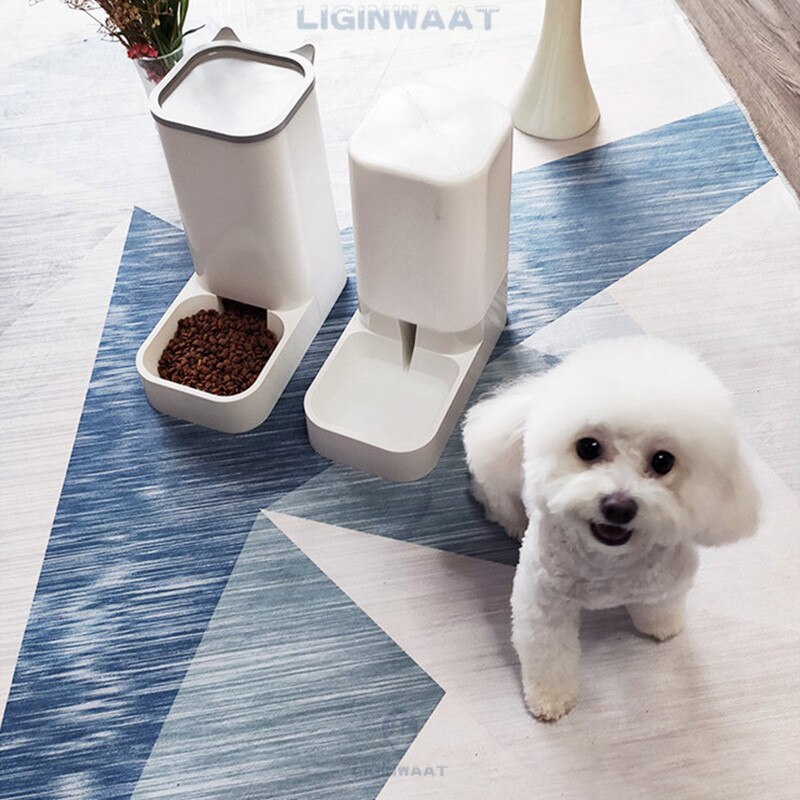 3.8l grote capaciteit huisdier hond kat automatische voederbak afneembare hond kat water dispenser voerbak voor kat hond huisdierbenodigdheden
