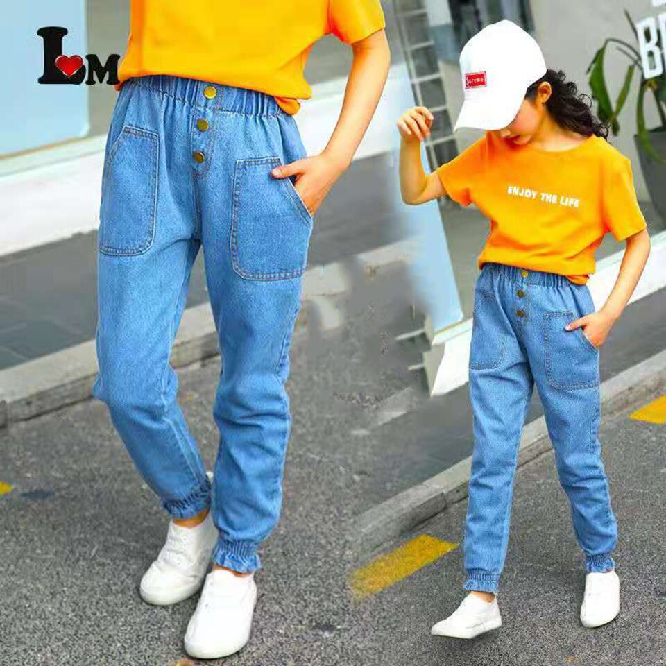 Pantalones para bebés para niños y niñas, pantalones de ocio cálidos de algodón y otoño, pantalones vaqueros, ropa para niños, pantalones vaqueros 4 5 6 7 8 9 10 11 12 13 años