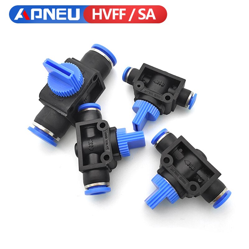 Air Fittings Pneumatic Parts Connector Quick Push For Hose Tube Fitting Speed Plastic Switch Controller 4mm 6mm 8mm 10mm 12mm