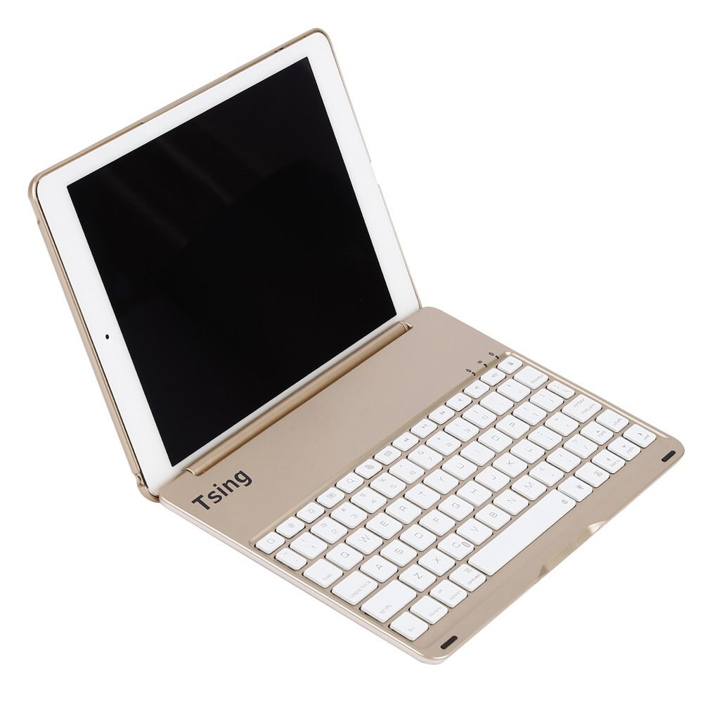 Voor Ipad Air 2 Backlit Bluetooth Keyboard Case
