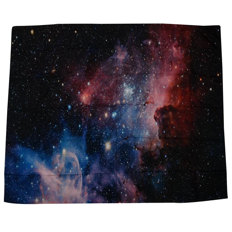 Nebula Tapestry Galaxy Stars in Space Celestial Astronomic Planets in the Universe Milky Way Print Bedroom Living Room Dorm Wall: Default Title