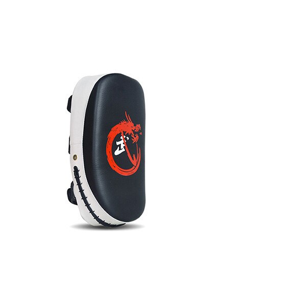 Thai boxing target Muay Thai Karate Sanda Punching Bag Curved foot target Boxing Fitness Hand Held Target Shooting Free Sparring: only one red