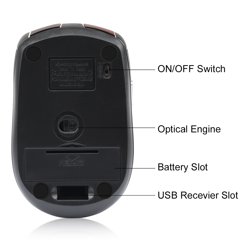 2,4G Drahtlose Maus Bluetooth Maus Ergonomische 800/1200/1600DPI 6 Stumm Tasten Maus Für MacBook Tablet Laptops computer PC