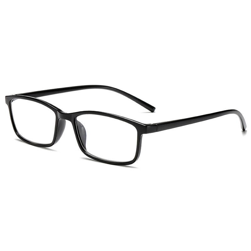 Ahora TR90 Anti Blue Light Reading Glasses Ultralight Square Clear Lens Prebyopia Spectacles Magnify Eyeglasses +1.0to+4.0