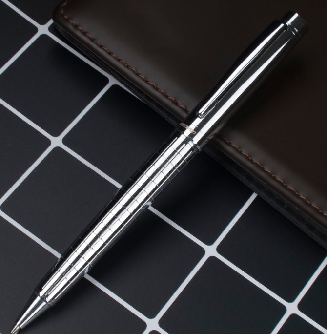 MONTE MOUNT Luxury Writing Instruments twist mechanism Ballpoint Pen plated clip and fittings: W
