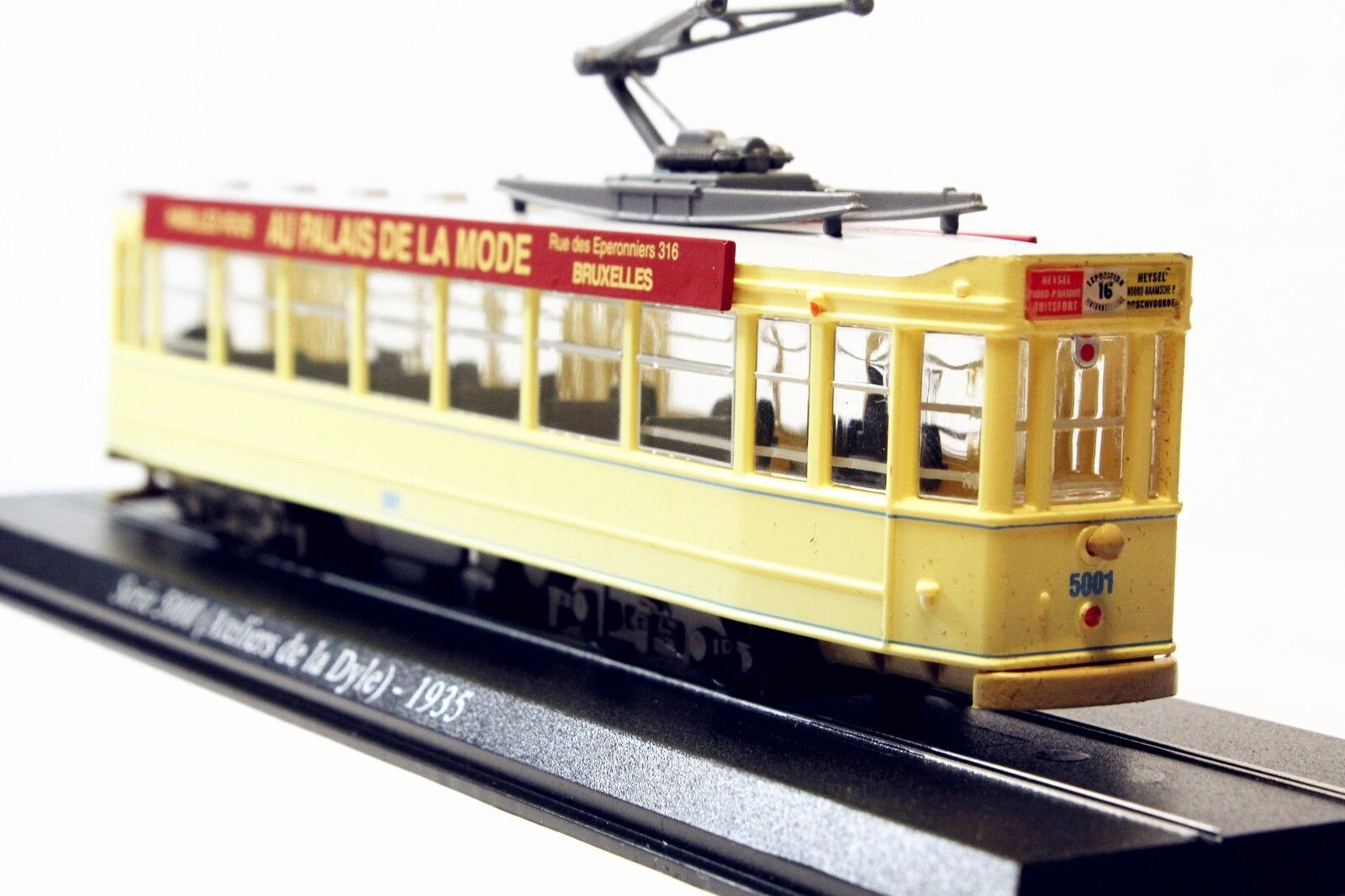 1:87 Serie 5000 (Atellers De La Dyle) - 1935 Tram Model Train Static Model