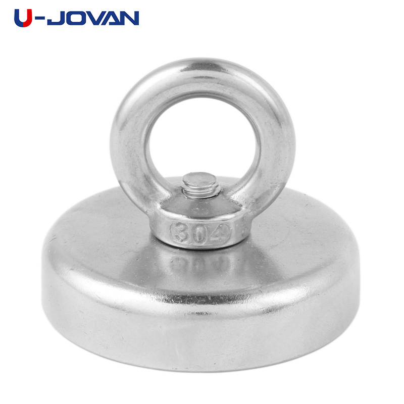 U-JOVAN Diameter van 60mm Vissen Krachtige Ring Magneten Super Sterke Neodymium Magneet Circulaire