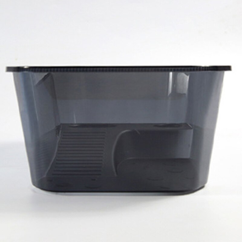 Turtle Tank Aquarium Open Fish Tank with Basking Platform Turtle Habitat Turtle Tank Aquarium for Crayfish MAZI888