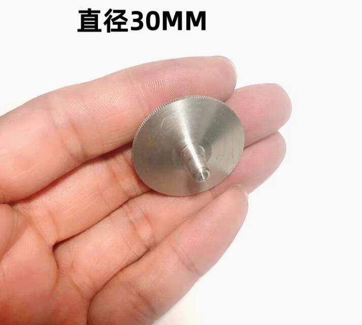 Zubehör für Scheibenklingen, Abdeckung für Schleifmaschinen, Staubwelle, Schutzkappe, abgeschirmtes Mikro-Winkelschleifer-Klemmfutter, 2,35 3,0 3,17 mm: Braun
