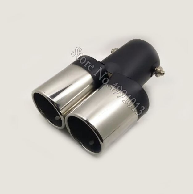 For Kia Niro car stickers body cover muffler exterior back end pipe dedicate exhaust tip tail outlet ornament 1pcs: B1001CSa63