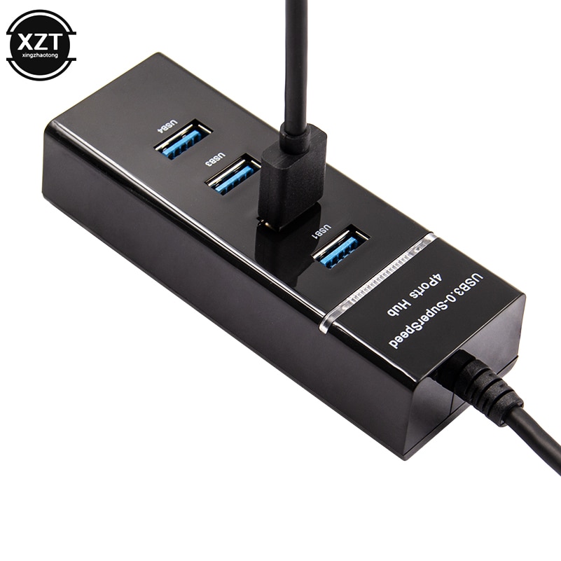 Usb Spli High Speed USB 3.0 Hub 4 Ports Multi Hubs USB Spli... – Vicedeal