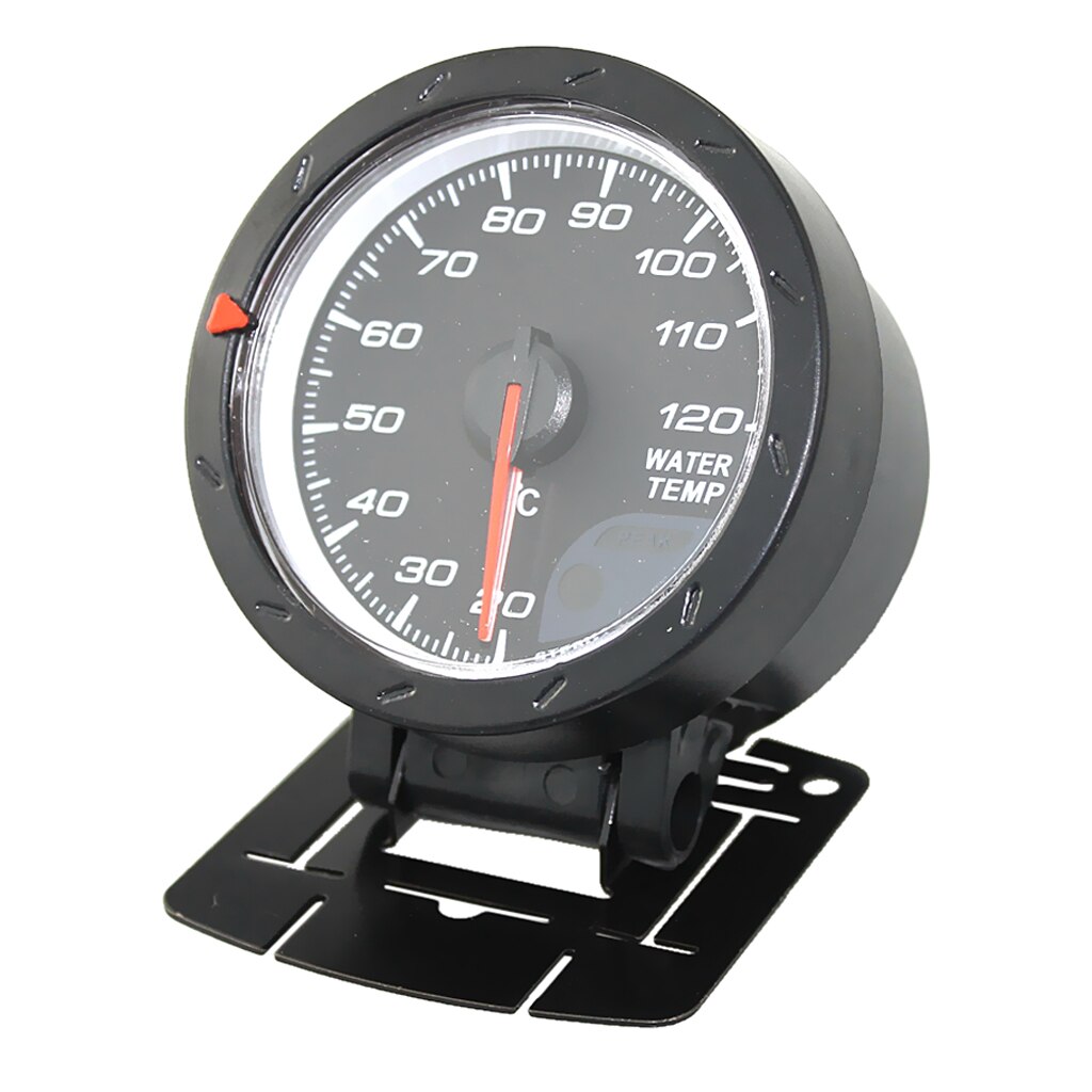 Gauge Meter 52mm Wassertemperatur-Messgerät Kit - Schwarzes Zifferblatt, Klare Linse Mit Sensor Wassertemperatur Anzeige