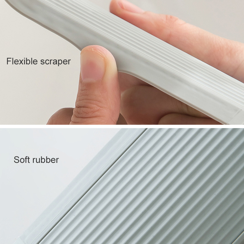 Zachte Tpr Glas Ruitenwisser Douche Zuigmond Aanrecht Aanrecht Wisser Venster Screen Bad Wiper Cleaner Household Cleaning Tools