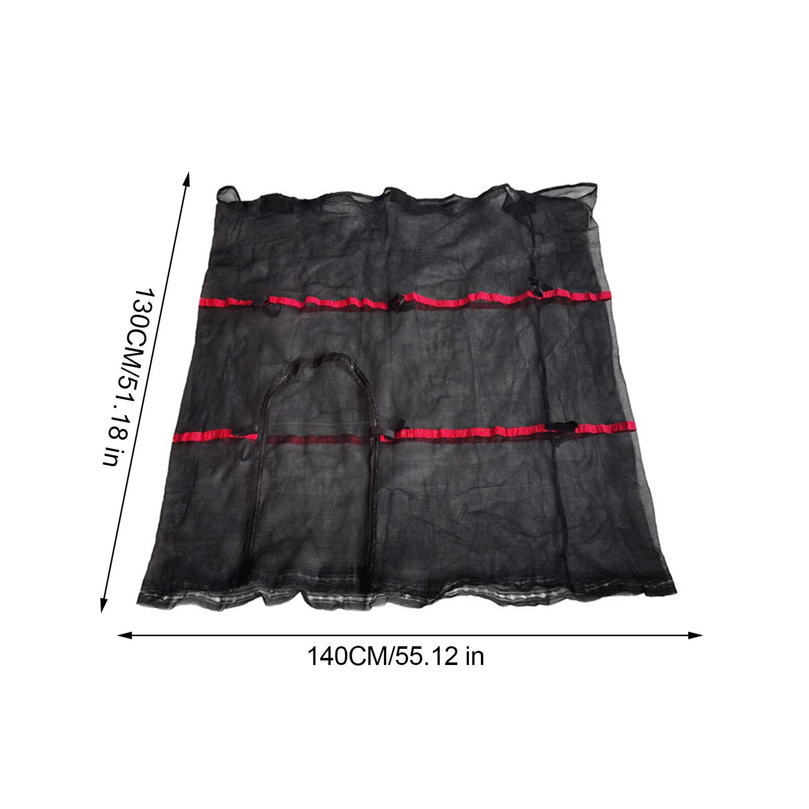 55 In Trampoline Security Net Trampoline Enclosure Net Polyethylene Safe Jumping Pad Protective Fence For Kids Beneficial: Default Title