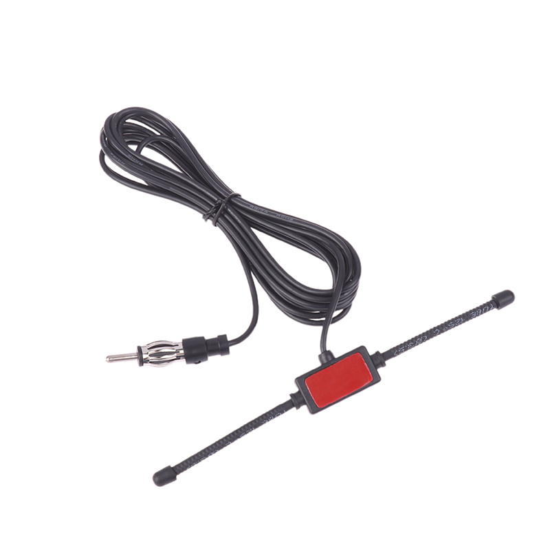 Auto Voorruit AM FM 433 mhz Radio Antenne Signaalversterker Booster Verborgen Radio Actieve Vrachtwagen Antenne 5 V Stereo Universele