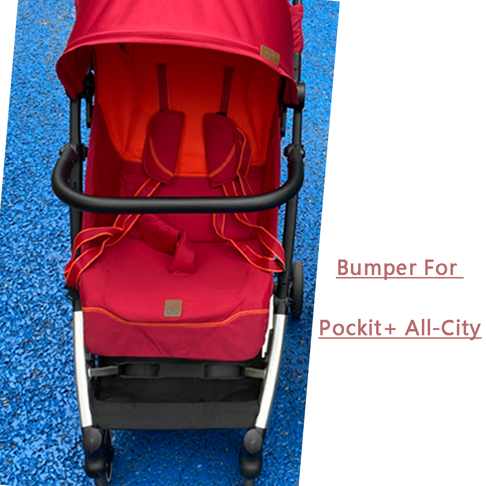 Accessoires voor kinderwagens alleen voor GB Pockit+ All City, kinderwagens uit de All-Terrain-serie, kinderwagenreistas, kinderwagenbumpers: green