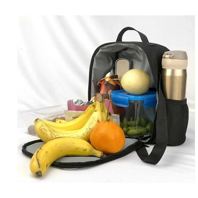 Lunch bags for Child,Cartoon Game con-so-les School Picnic Bags for Boys,Large Kids Insulation Cooler Bags for Aged 4-10 years