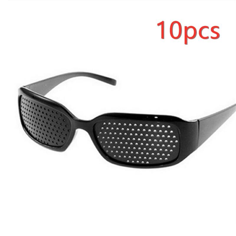 Lunettes à sténopé pour exercices de Vision, 3/4/5/10 pièces, pour améliorer la vue, nouvelle: 10PCS