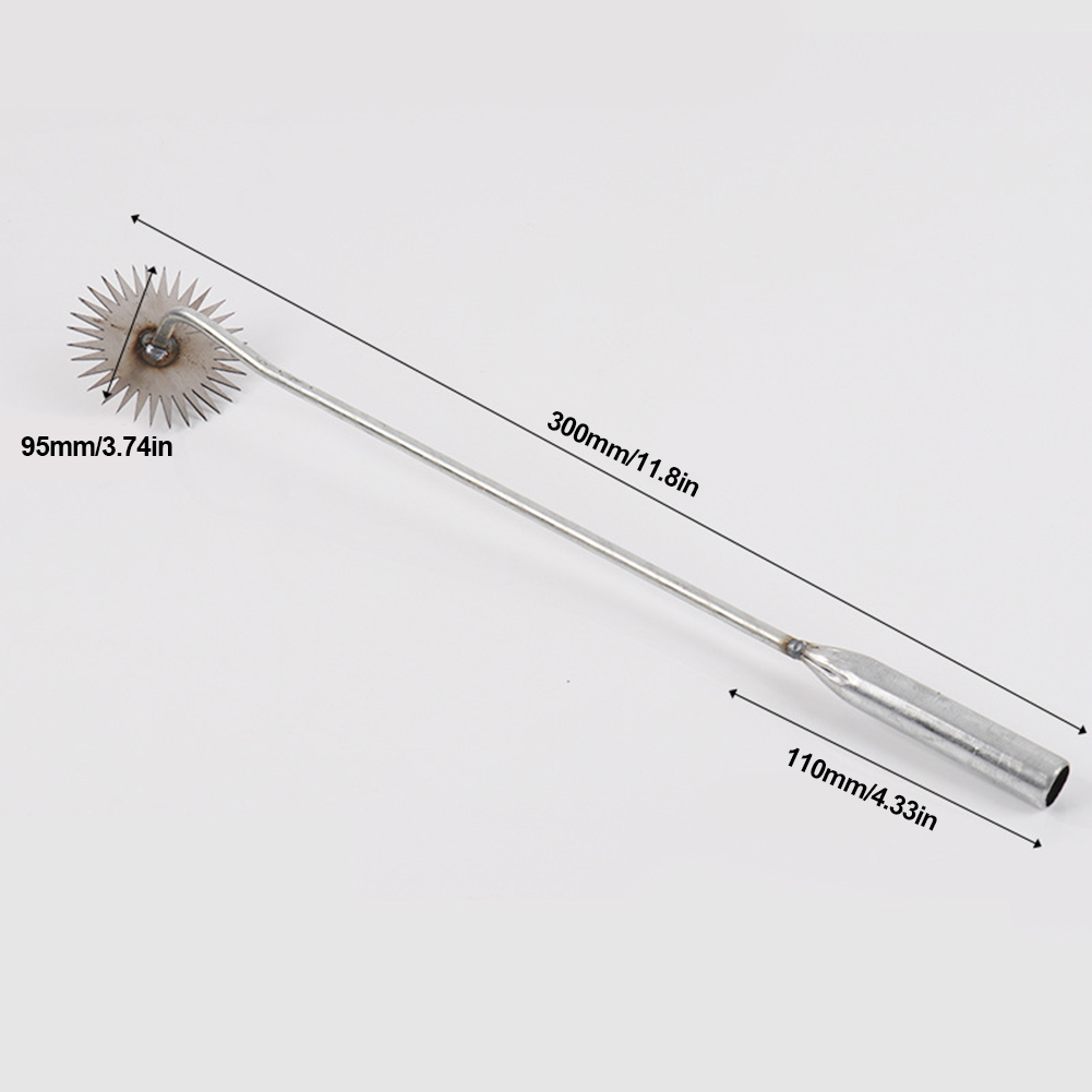 Punta de azada de deshierbe, pala de tracción, herramienta de Agricultura, plantación de verduras, artefacto de Furrow triangular, rastrillo de tierra suelta