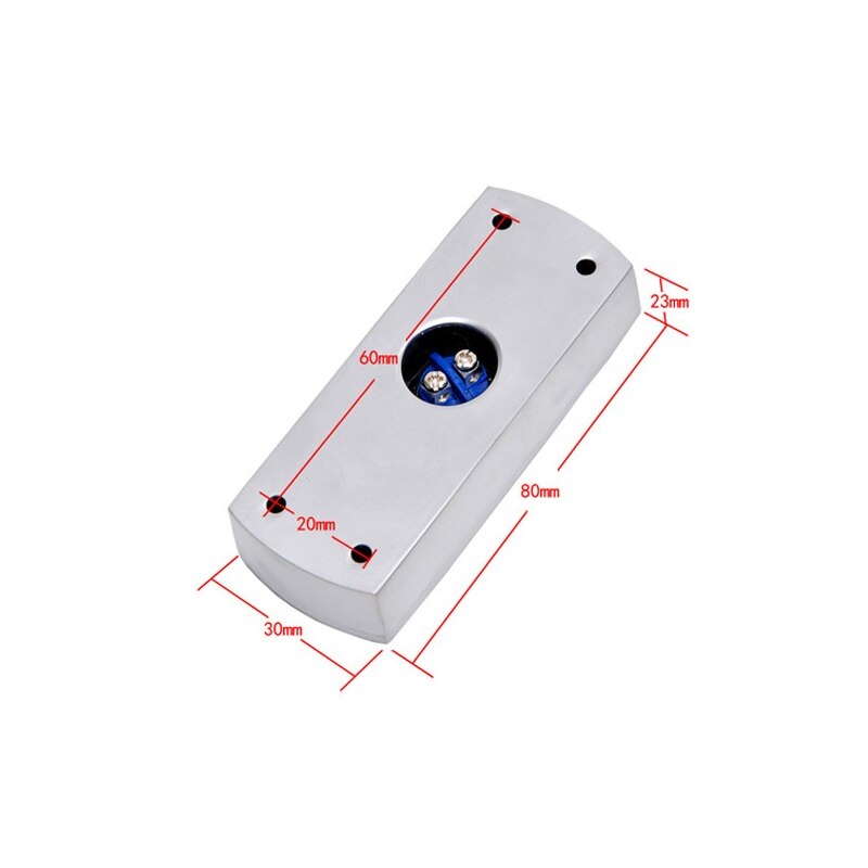 Stainless Steel Release Switch Exit Button with box for access control system