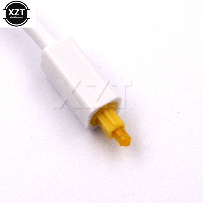 Audio Glasvezel Adapter 1 Ingang 2 Uitgang Dual Port Toslink Een Verdelen In Twee Audio Patch Cord Splitter glasvezelkabel