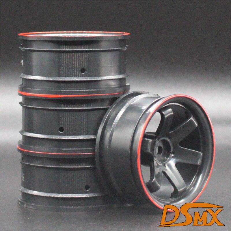 4 stuks 1Set Plastic Velg Fit HPI HSP RC model 1:10 On-Road Racing Car 701 voor HSP94123/94122/94103/D4/D3: 701A