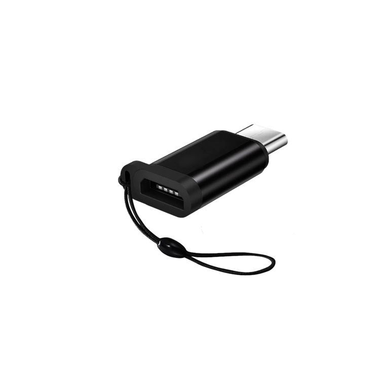 1Pcs Telefoon Adapters Micro Type-C Bliksem Otg Mobiele Telefoon Converters Lanyard Draagbare Adapters