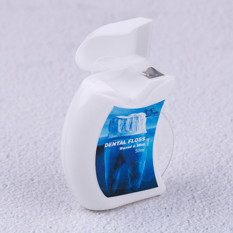 Tooth Cleaning Nylon Dental Floss Pick Teeth Tools Oral Hygiene Dental Care 50m