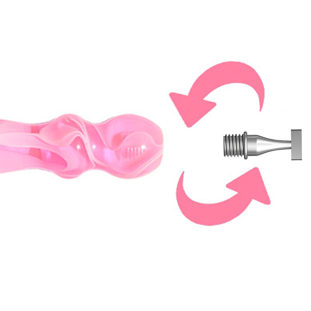 Kit de bolígrafo de punto con cuentas para pintura de diamante, ergonómico, con hilo delgado, acero inoxidable, cabezales de bolígrafo de Metal, accesorios de herramientas