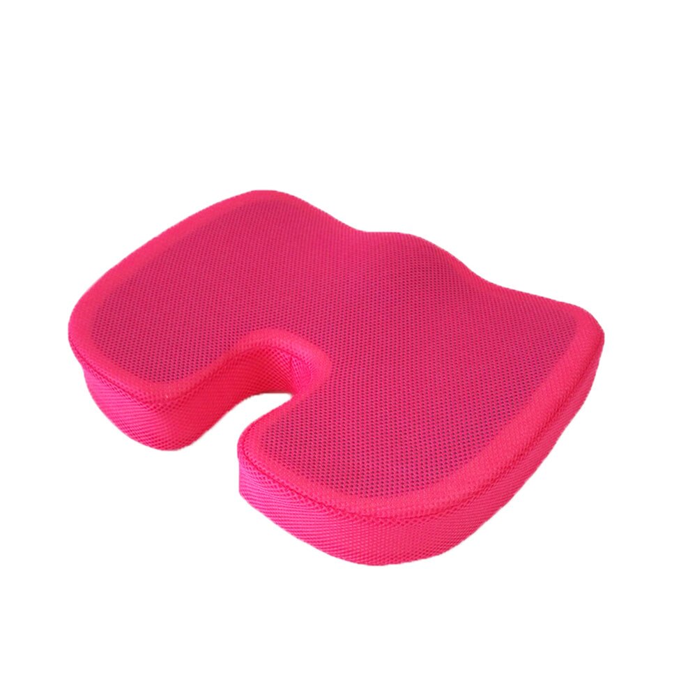 Coussin de siège Anti-hémorroïdes, confortable, orthopédique, en mousse, coussin de siège pour voiture, bureau, Yoga