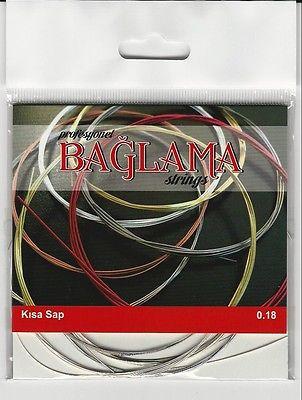 Kort hals tyrkisk baglama saz strenge trs -101