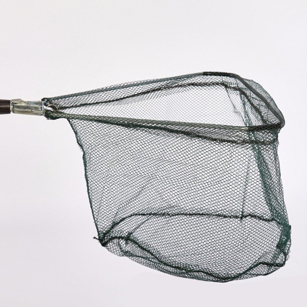 Portable Aluminum Alloy Triangle Folding Fishing Nets Fly Fishing Hand Dip Net Fishing Tackle Fishing Tool