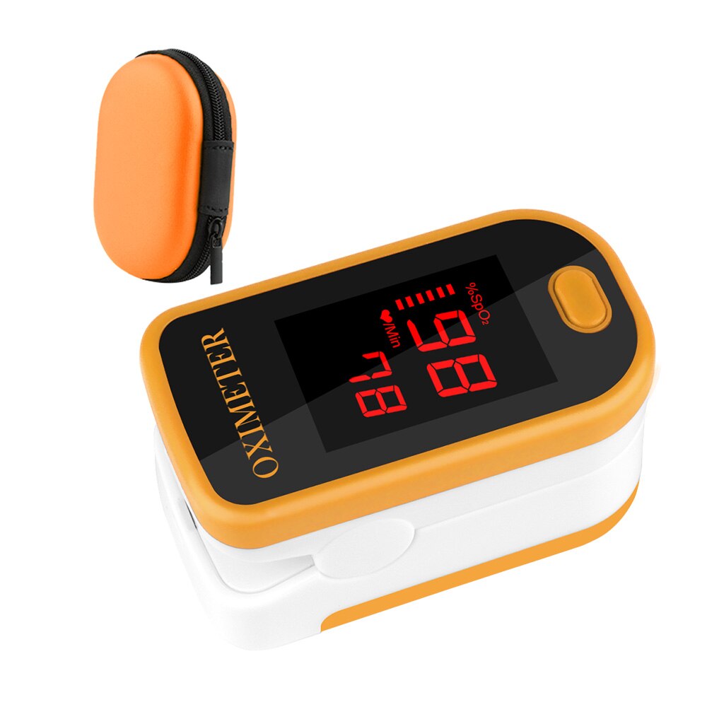 RZ Finger Pulse Oximeter Portable Digital pulsioximetro Household Health Monitor Heart Rate SPO2 PR Saturimetro Pulse Oximeter: M230-yellow-bag