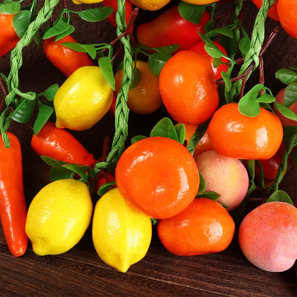 1 szt. Domowe Owoce DIY Rośliny Rekwizyty Fotograficzne Sztuczne Warzywa Sztuczne Owoce Sztuczne Warzywa Dekoracja Ścienna