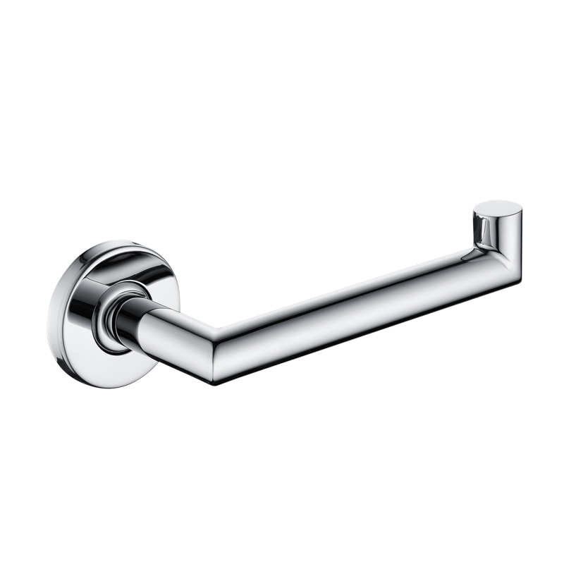 SUS 304 in Acciaio Inox Attrezzatue e Accessori per il Bagno impostato Cromo Lucido Mensola di Vetro di Carta di Supporto Del Tovagliolo asciugamano sbarra Gancio Accessori per il Bagno: carta titolare A