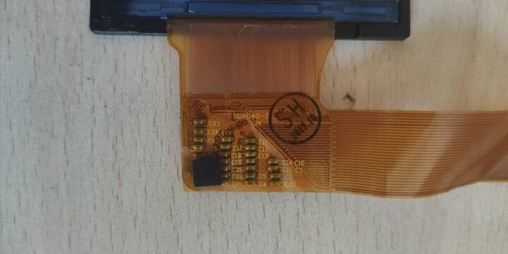 4inch projector Display screen RG040B RG040A SUR040-2 diy projector accessori